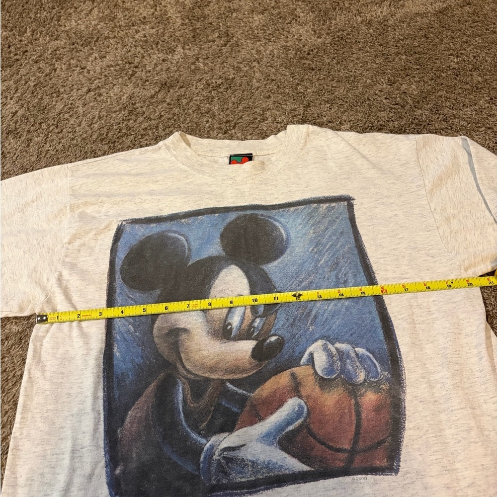 Vintage Disney Mickey Unlimited Mickey Mouse Basketball Long Sleeve Top - Picture 8 of 11